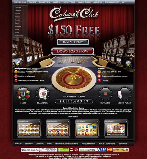cabaret club casino|cabaret club log in.